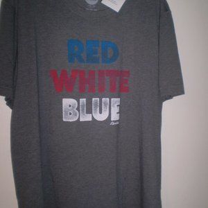 NWT Life Is Good Tee Red White & Blue